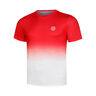 Crew Gradiant T-shirt Gar&ccedil;ons-Rouge,Blanc