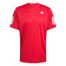 Club 3Stripes Tee T-shirt - rouge, blanc