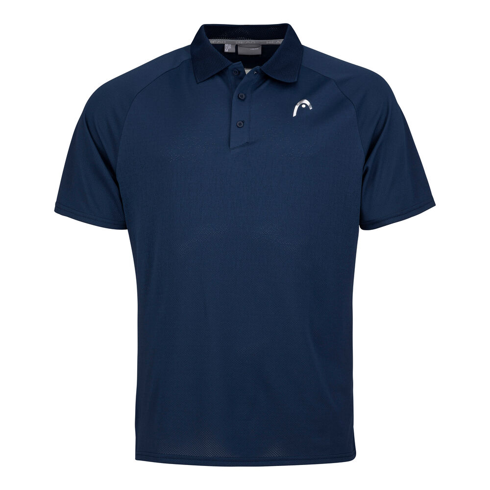HEAD Polo Hommes - Bleu Foncé