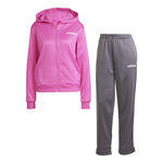 V&ecirc;tements adidas adidas Linear Surv&ecirc;tement Femmes-Pink,Gris