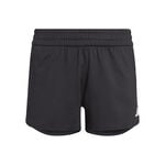 Vêtements adidas adidas Training Icons 3 Stripes Knitted Shorts Filles - noir, blanc