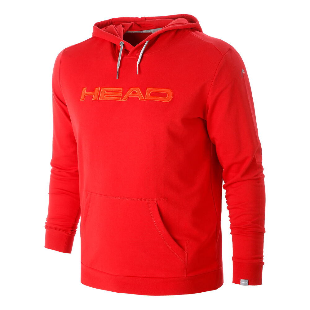 HEAD Prestige Club Byron Sweat à Capuche Edition Spéciale Hommes - Rouge Clair