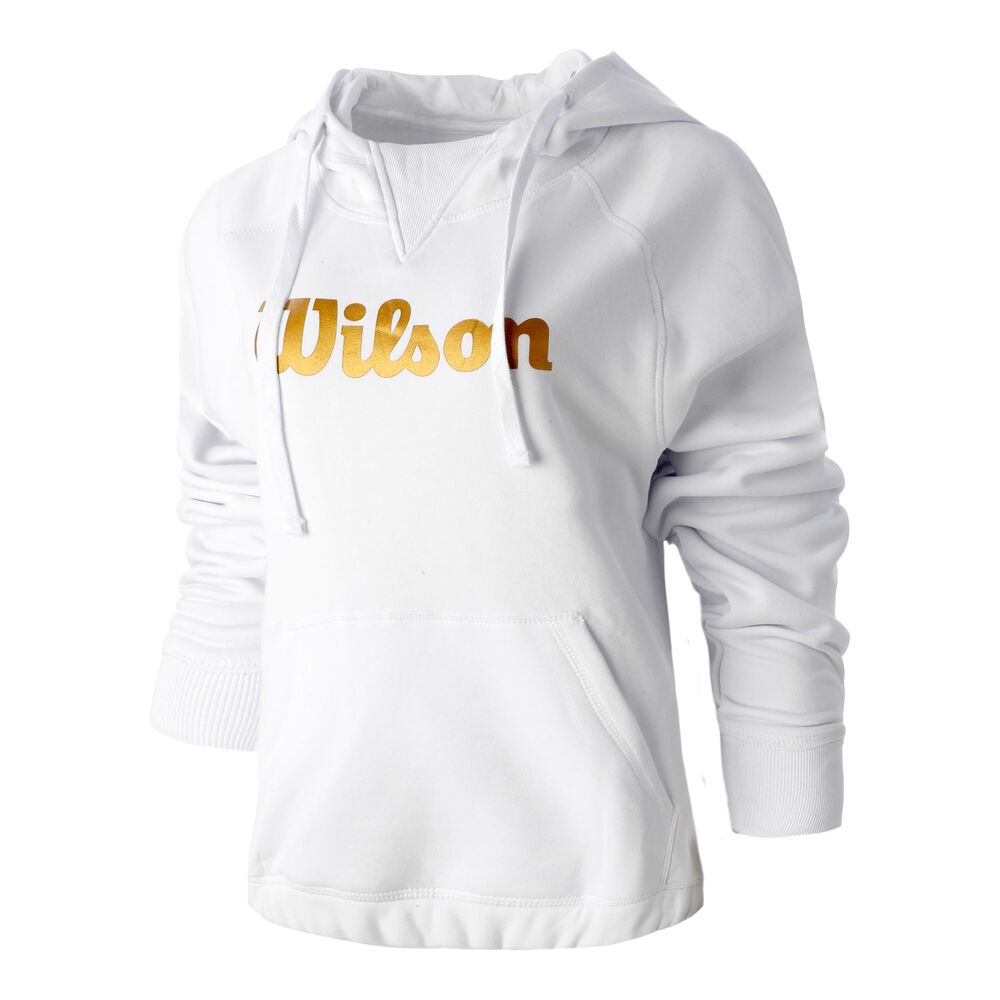 Wilson Script Sweat à Capuche Edition Spéciale Femmes - Blanc , Jaune Doré