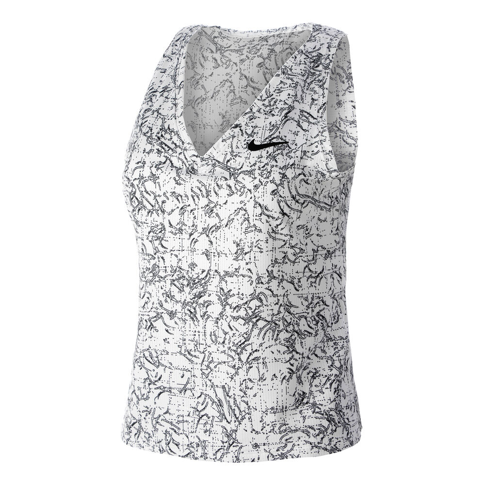 Nike Court Victory Print Débardeur Tank Top Femmes - Blanc , Noir