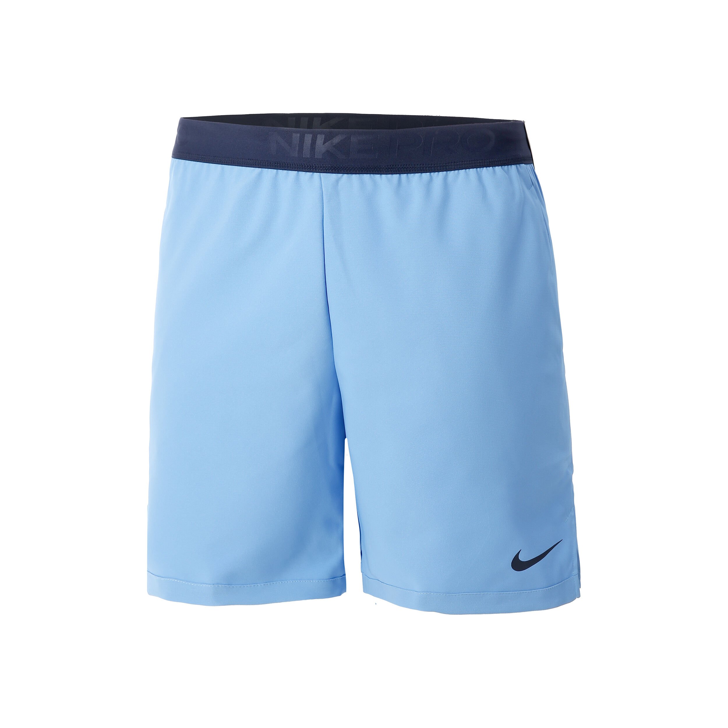 Dri Fit Pro Flex Vent Max Shorts Hommes Bleu Clair Bleu Fonce