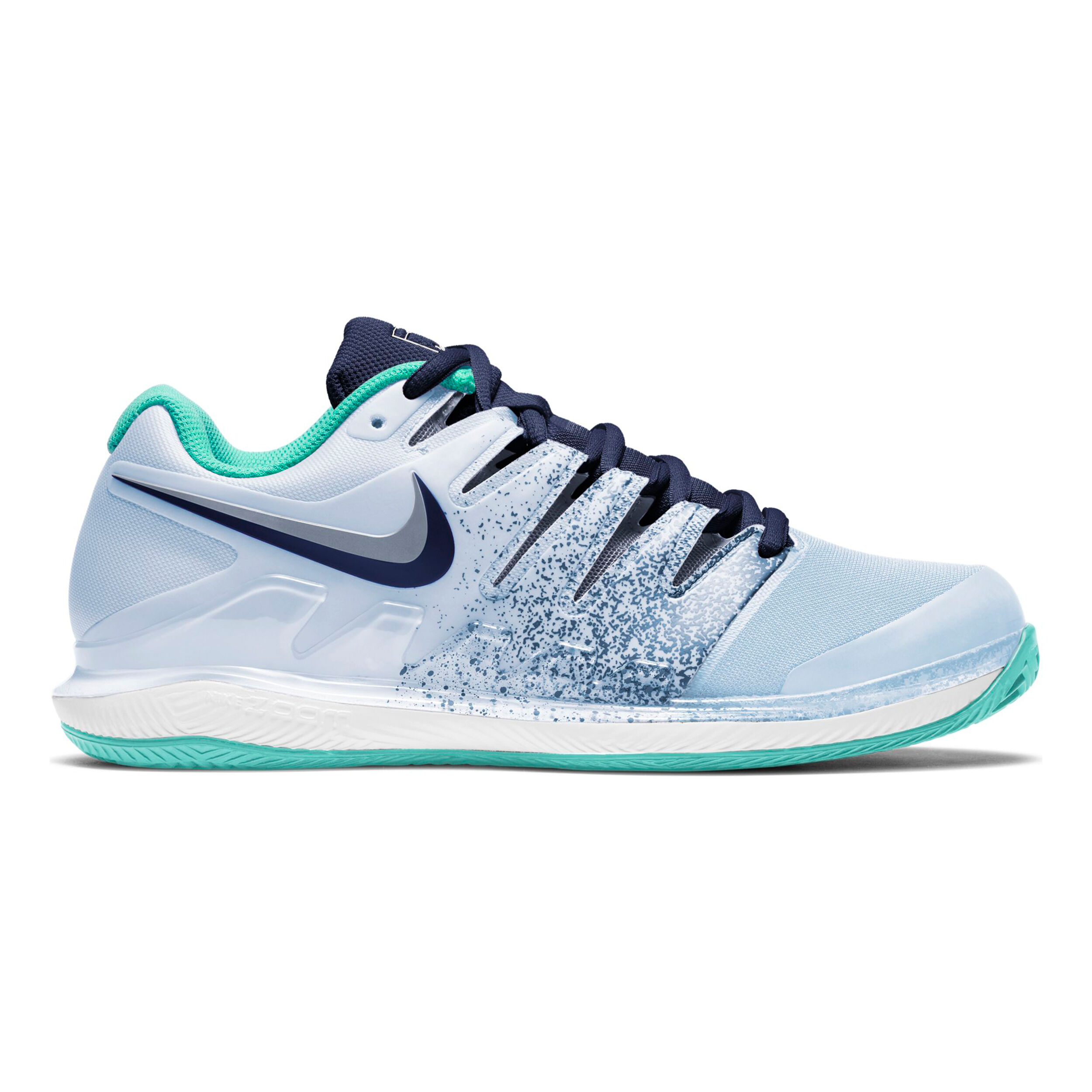Air Zoom Vapor X Clay Chaussure Terre Battue Femmes Bleu Clair Mint