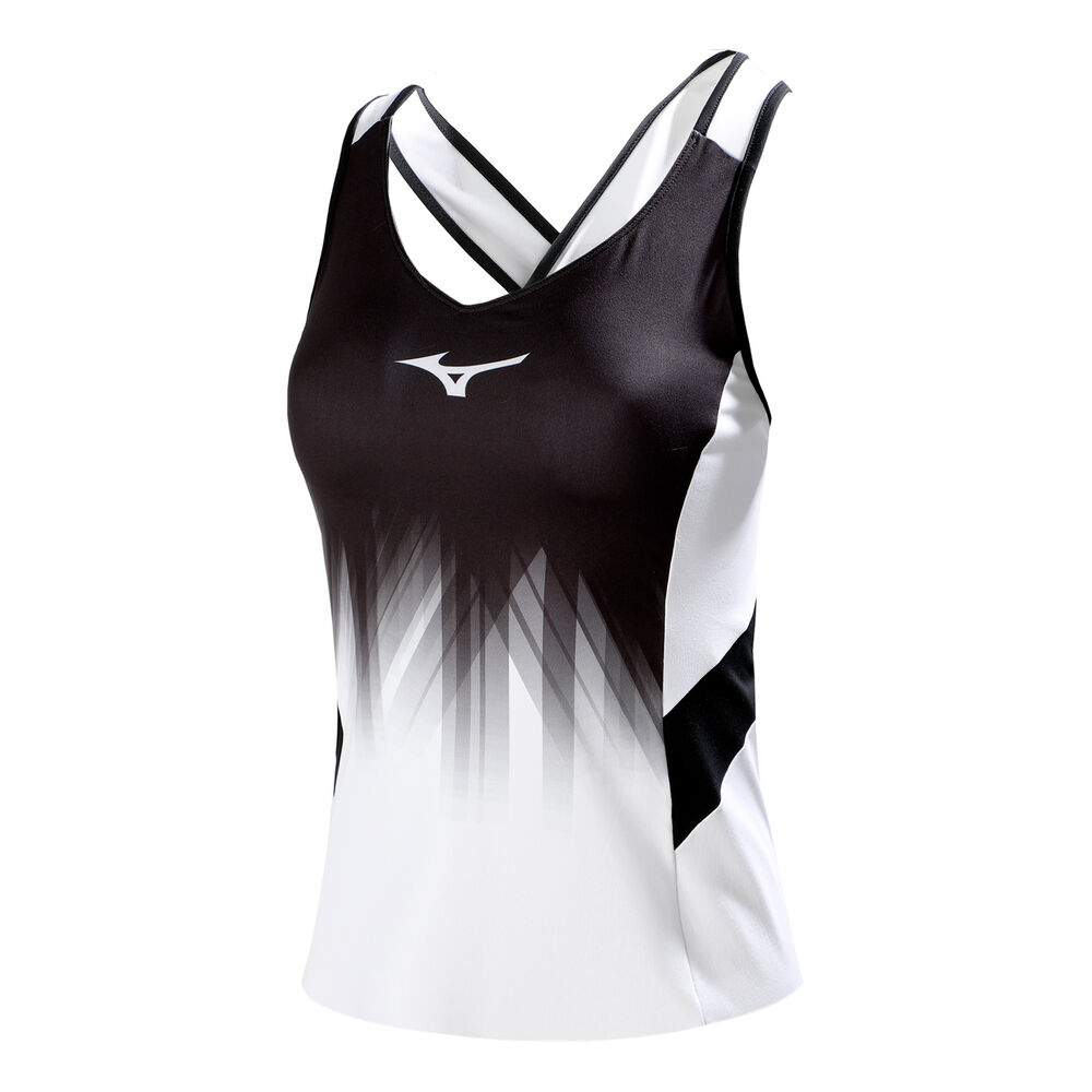 Mizuno Printed Femmes - Blanc , Noir
