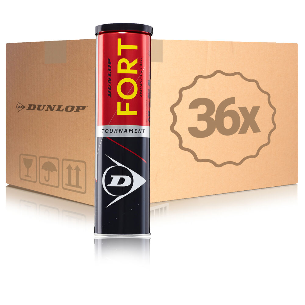 Dunlop Fort Tournament 36 Tubes De 4