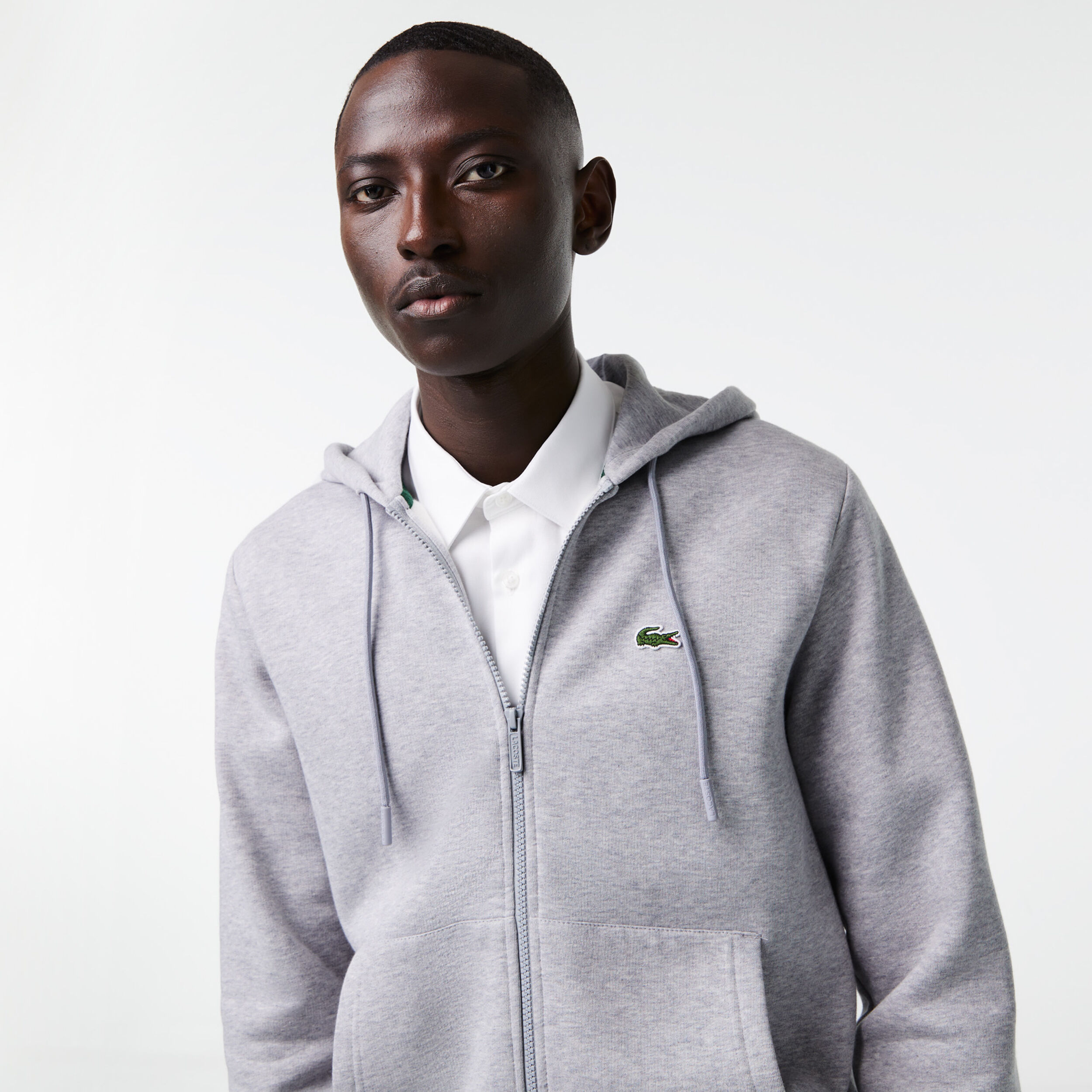 Buy Lacoste Core Solid Survetement Hommes Gris Clair online Tennis Point FR