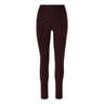 Road High Waist Collant de course Femmes-rouge fonc&eacute;