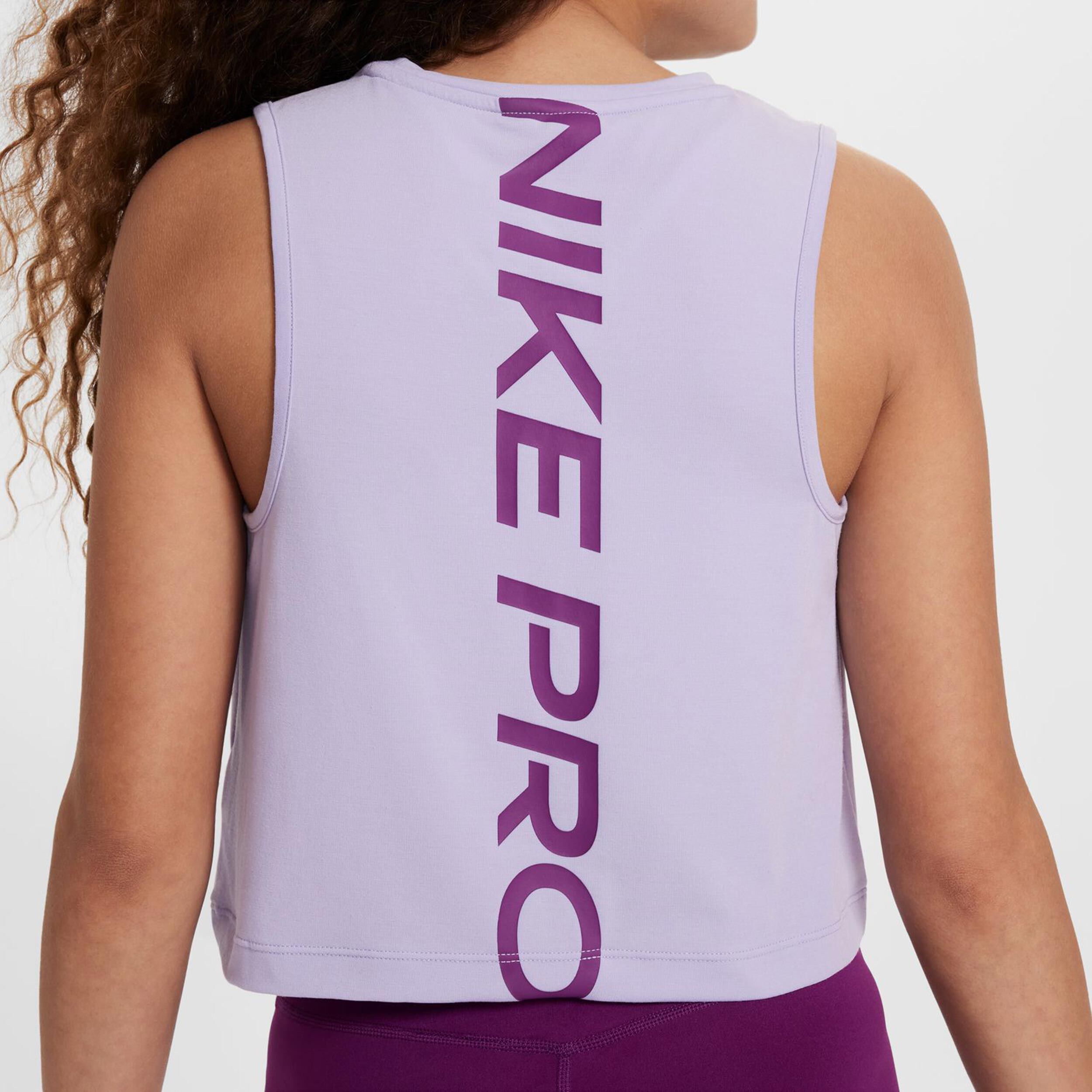 Dri Fit Pro Big Kids Debardeur Tank Top Filles Lilas