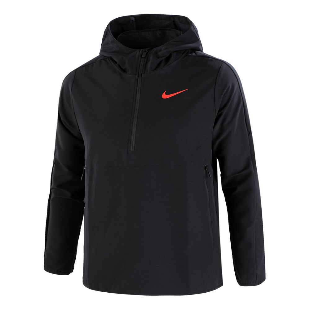 Nike Pro Sweat à Capuche Hommes - Noir , Corail