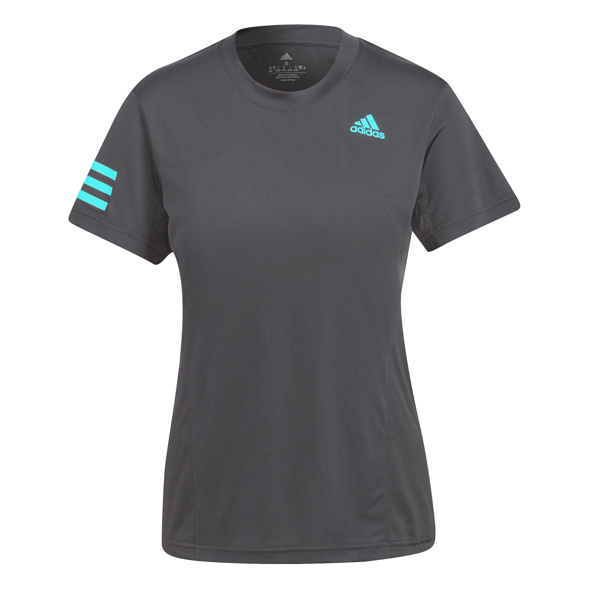 T shirt adidas femme gris outlet