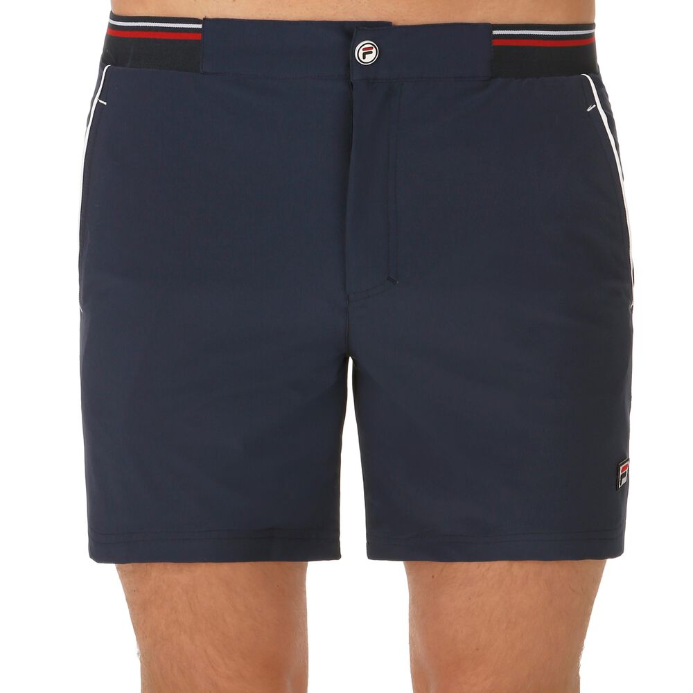 Fila Stephan Shorts Hommes - Bleu Foncé , Blanc