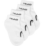 V&ecirc;tements HEAD HEAD Performance Crew Chaussettes de tennis Pack de 3 Enfants - blanc, 