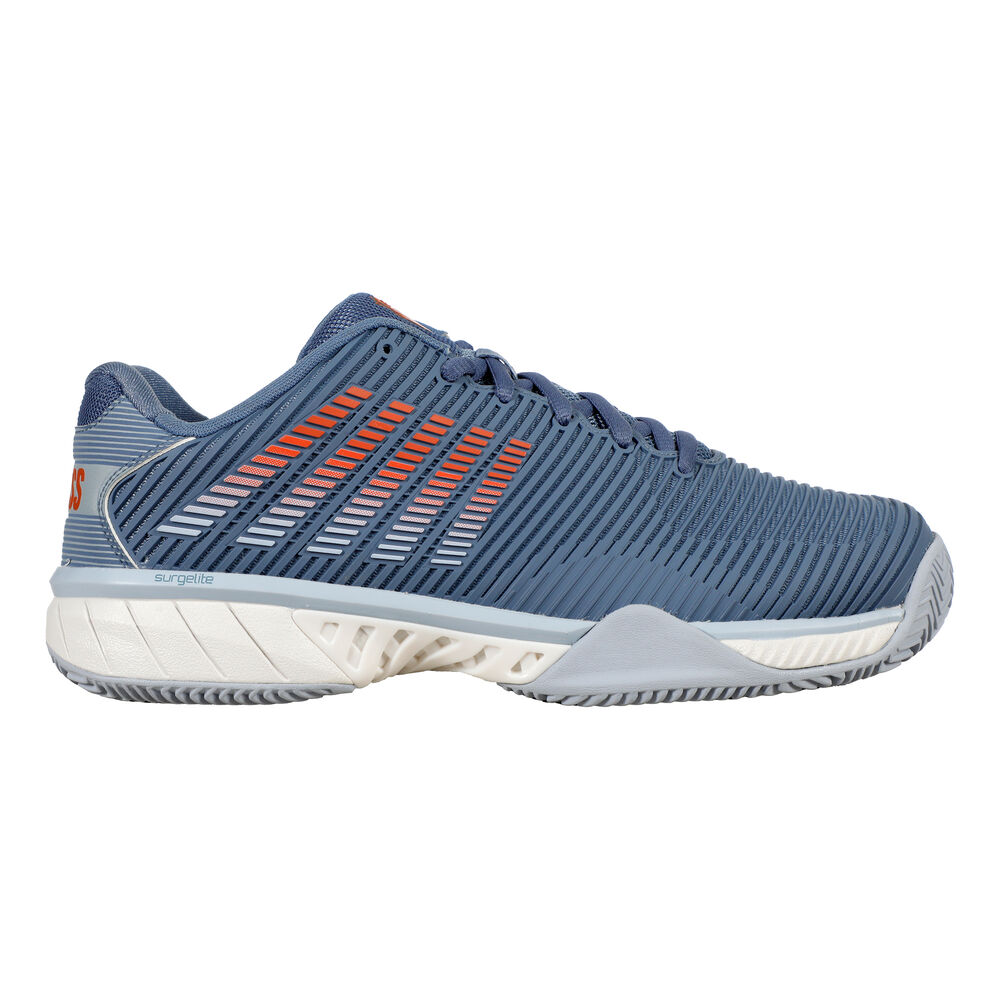 K-Swiss Hypercourt Express 2 Chaussure Terre Battue Hommes-Bleu,Orange
