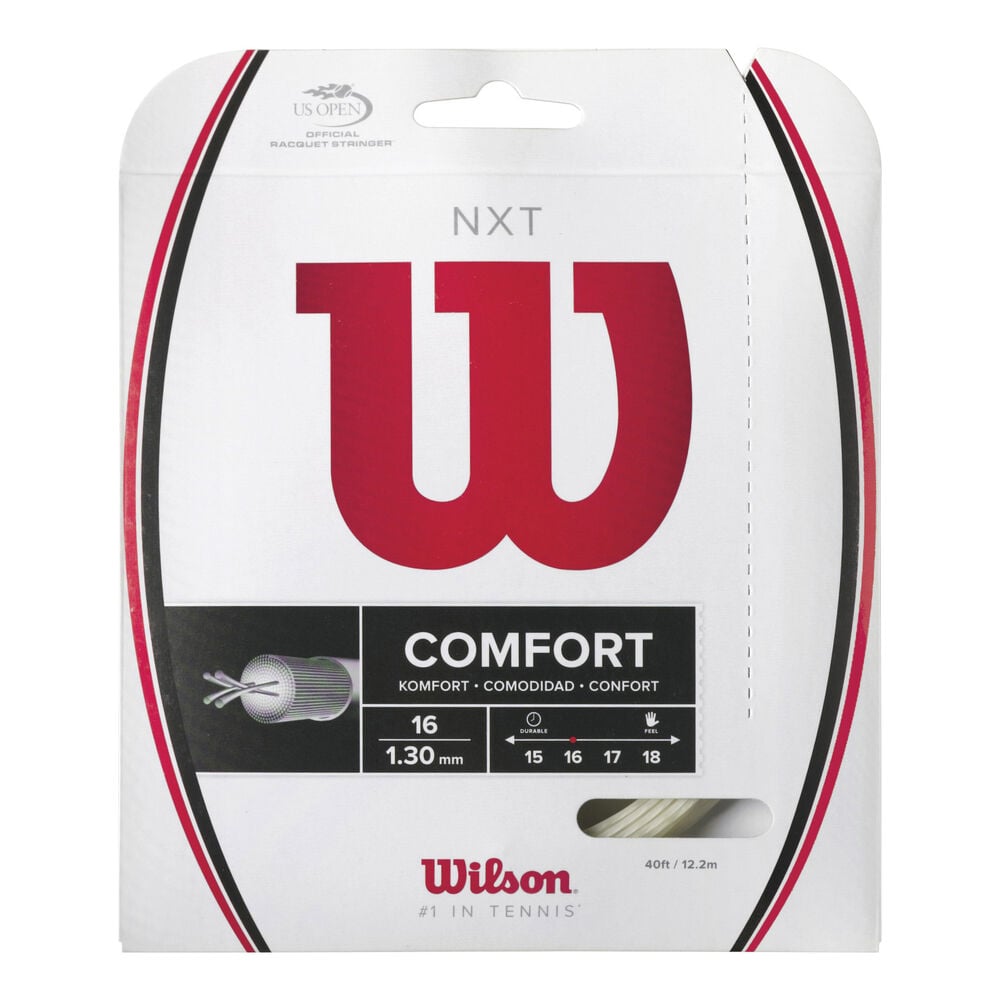 Wilson NXT Cordage En Garniture 12,2m - Écru