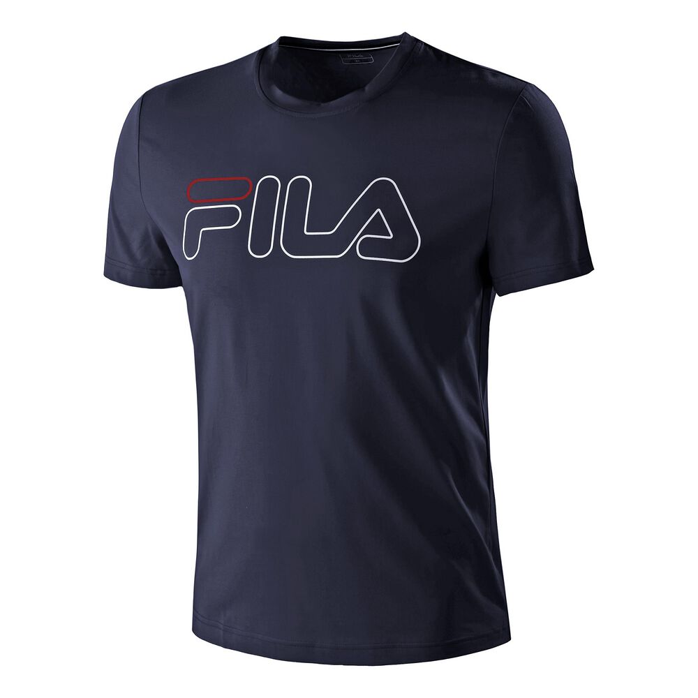 Fila Ricki T-shirt Hommes - Bleu Foncé
