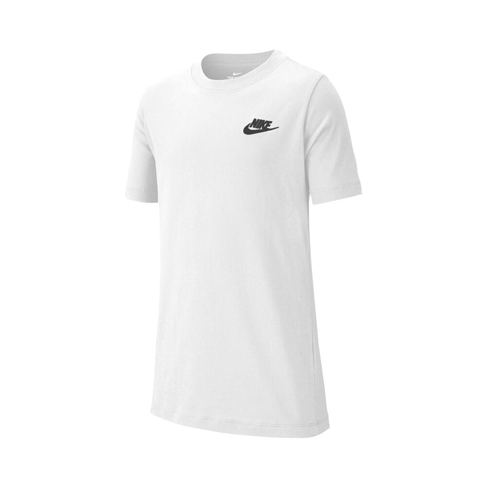 Nike Sportswear T-shirt Garçons - Blanc , Noir