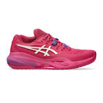 Chaussures de tennis ASICS ASICS Gel-Resolution X Chaussures Toutes Surfaces Femmes-Berry, Cr&egrave;me
