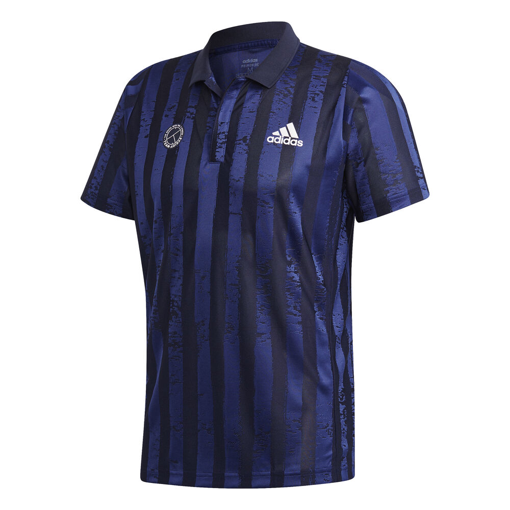 adidas Freelift Polo Hommes - Bleu Foncé