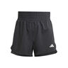 Pacer Woven High Shorts Femmes-Noir