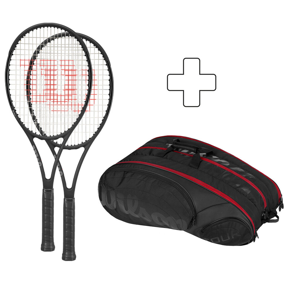2x Pro Staff 97LS + Sac De Tennis