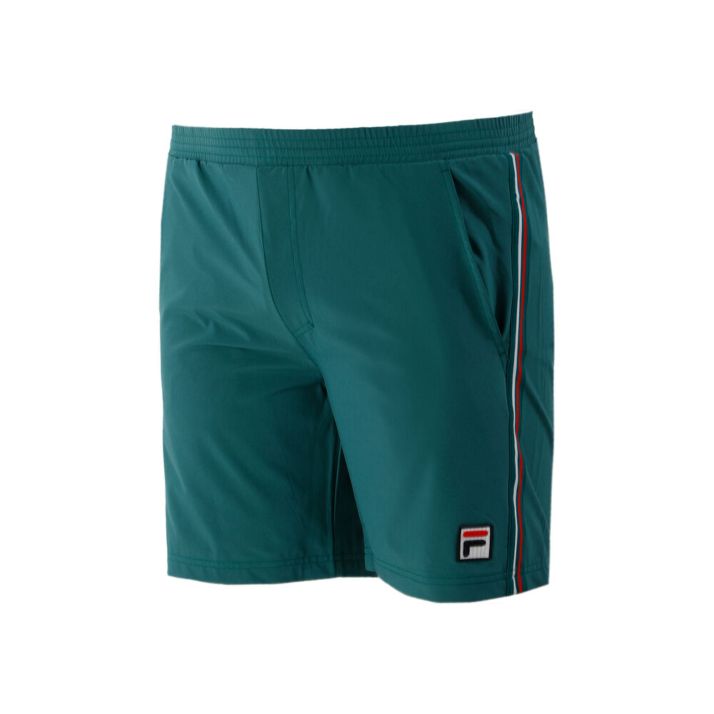 Fila Adam Shorts Hommes - Vert Foncé , Rouge