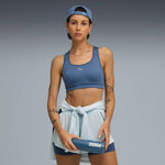 V&ecirc;tements Puma Puma 4Keeps Run Soutien-gorge sport Femmes-bleu