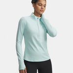 V&ecirc;tements Under Armour Under Armour Launch Pro Half Zip  Maillot de course Femmes-mint, argent