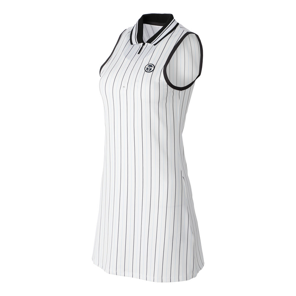 Sergio Tacchini Paris Dress Robe Femmes - Blanc , Gris Foncé