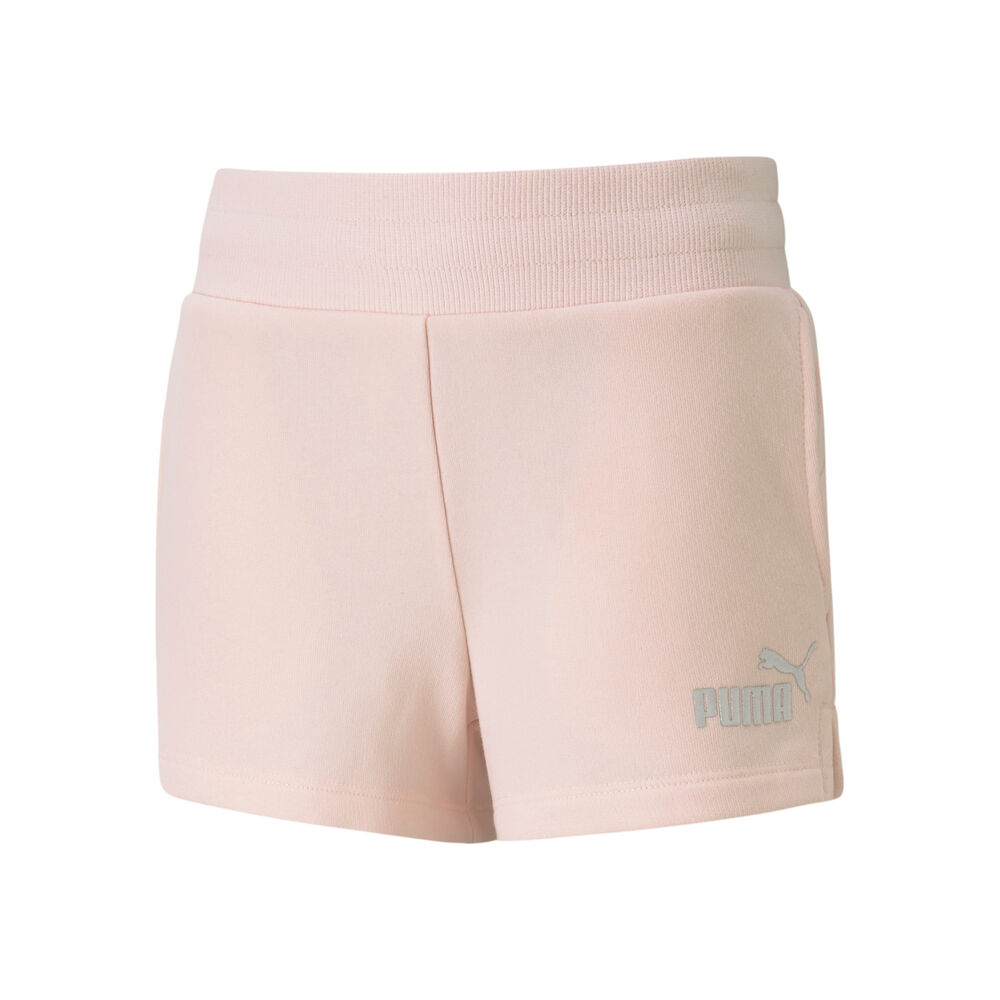 Puma Essential Shorts Filles - Rosé, Blanc