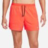 Stride 5in Short De Running Hommes-Rouge,Noir