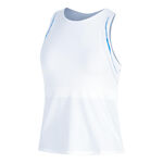 Vêtements Lucky in Love Lucky in Love Shibori Stripe Débardeur Tank Top Femmes-Blanc