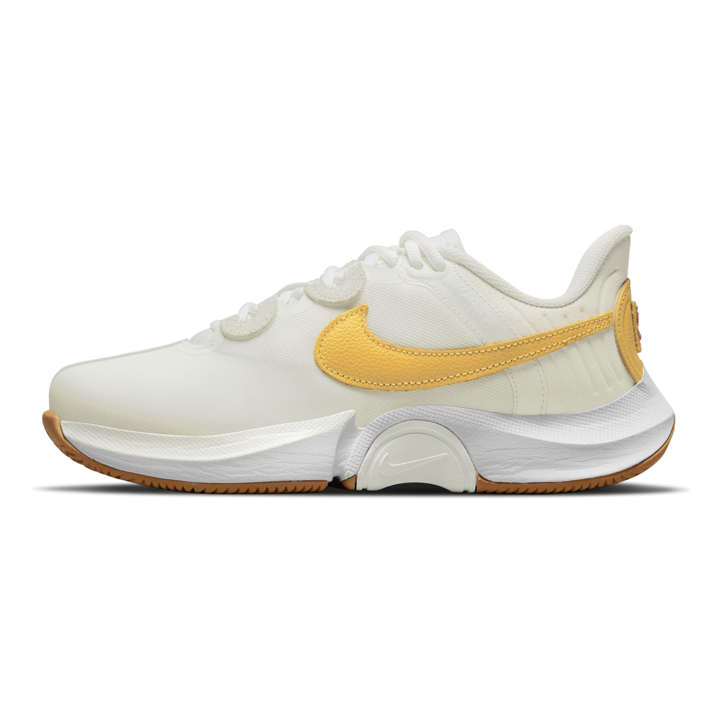 Zoom blanche et jaune top