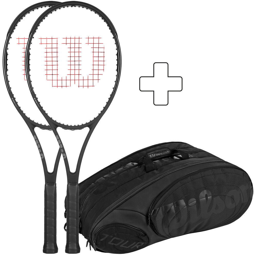 2x Pro Staff 97LS + Sac De Tennis