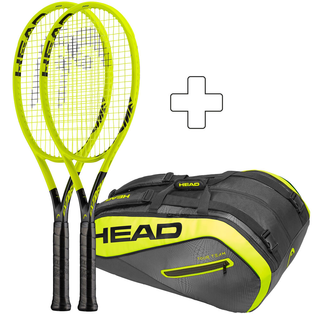 2x Graphene 360 Extreme Pro + Sac De Tennis
