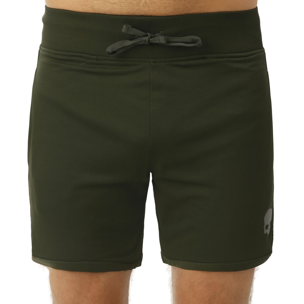 Hydrogen Tech Shorts Hommes - Kaki, Argent