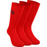 Matayo Crew Tech Chaussettes De Sport Pack De 3 Hommes-Rouge Clair,Bleu
