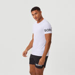 Vêtements Björn Borg Björn Borg Borg T-shirt Hommes-Blanc