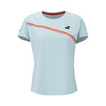 V&ecirc;tements de tennis Babolat Babolat Play T-shirt Filles-bleu clair