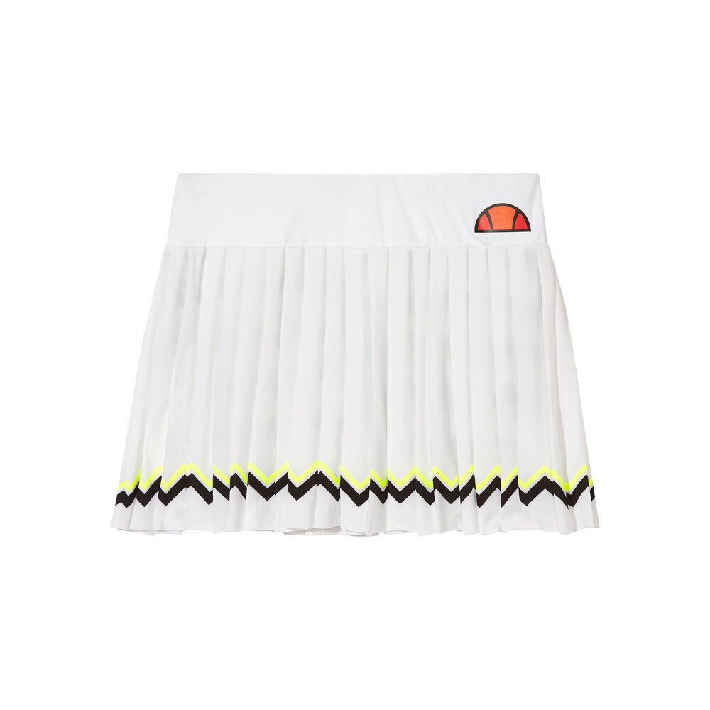 Ellesse Contender Jupe Femmes - Blanc , Jaune Citron