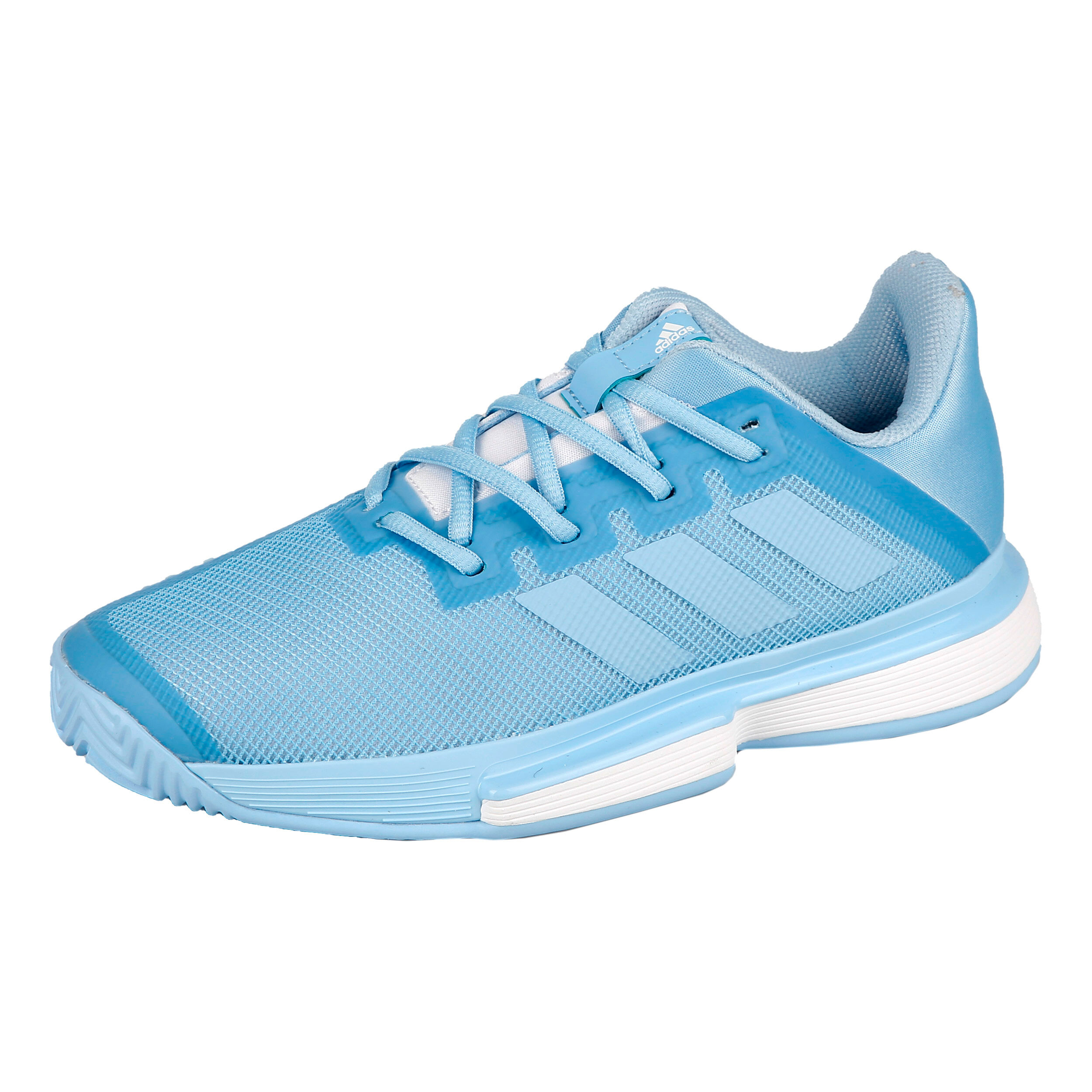 Sole Match Bounce Clay Chaussure Terre Battue Edition Sp ciale Femmes Bleu Clair Blanc