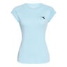 L. T-shirt Femmes-Bleu Clair