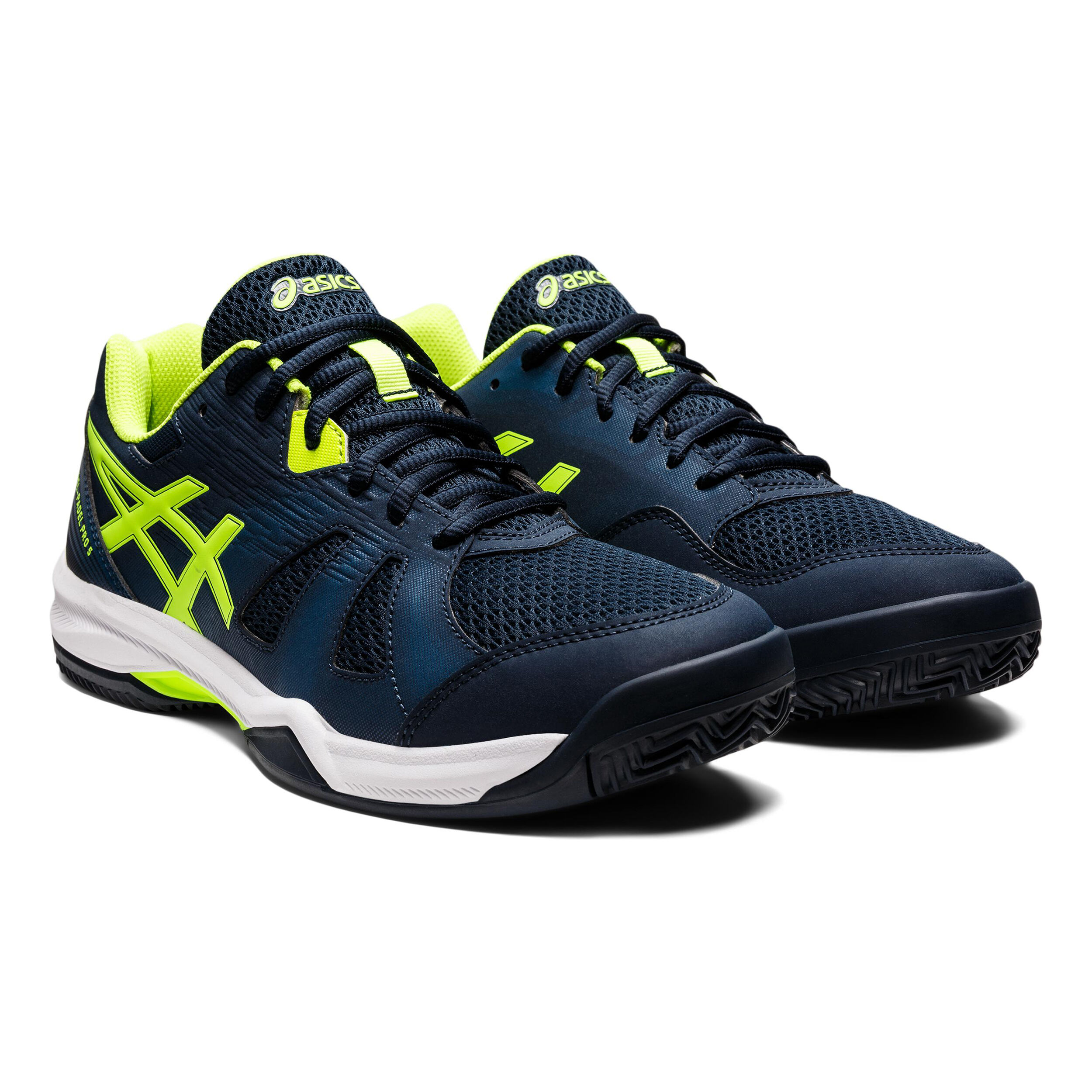 Buy ASICS Gel Padel Pro 5 Chaussures Padel Hommes Bleu Vert online Tennis Point FR