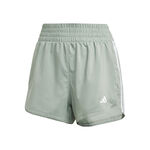 Vêtements adidas adidas Pacer Woven High-Rise Shorts Femmes-Sauge, Blanc