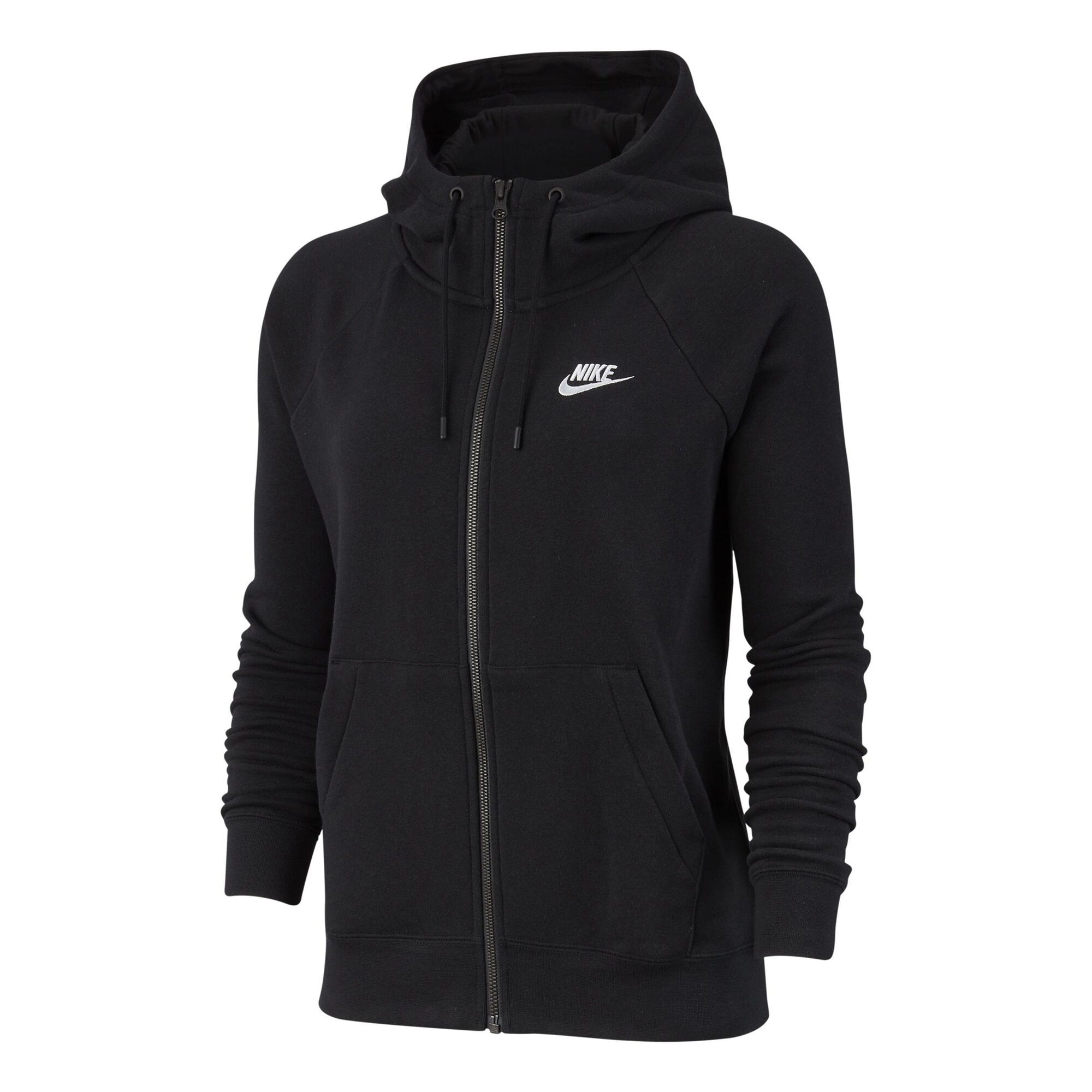 Buy Nike Sportswear Essential Gilet En Coton Femmes Noir , Blanc online ...