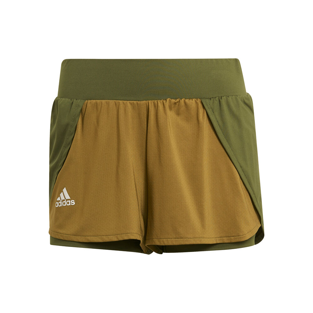 adidas Match Shorts Femmes - Vert Olive , Marron