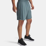 V&ecirc;tements Under Armour Under Armour Tech Vent 7in Shorts Hommes-bleu gris