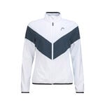 Vêtements HEAD HEAD Club 22 Veste de survêtement Filles - blanc, bleu foncé